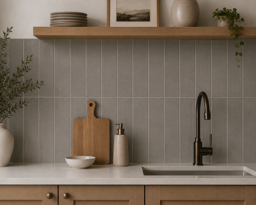 Maui Dark Grey - 75x300mm