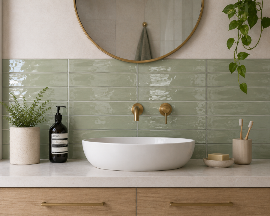 Maui Green – 75x300mm