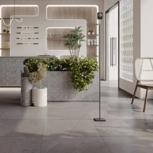Garda Grigo 600x600mm matt stone-look porcelain floor and wall tile